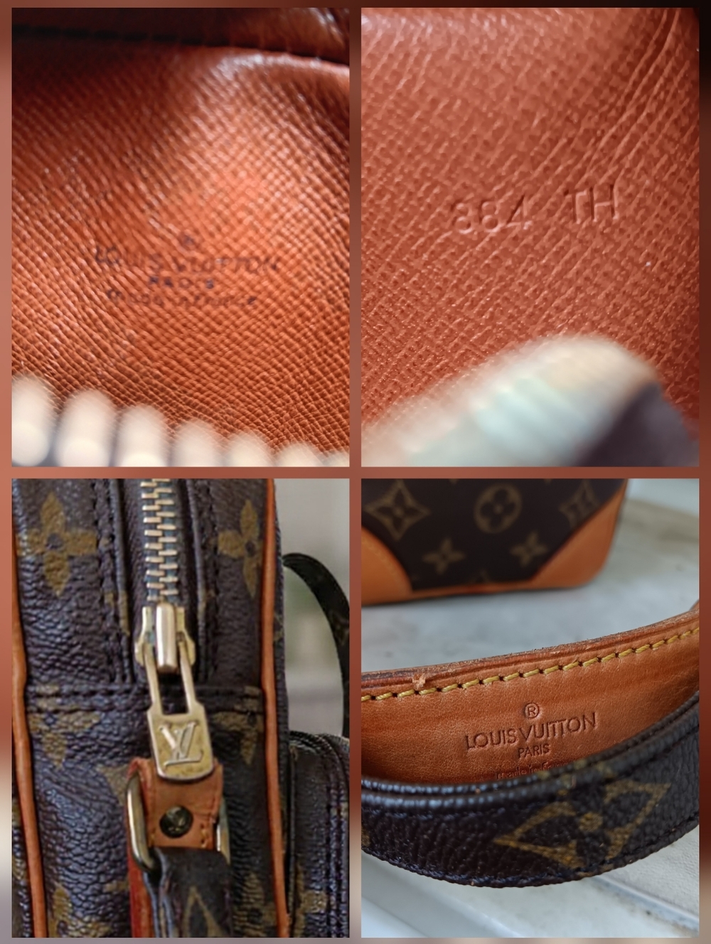 Louis Vuitton Monogram Amazon Crossbody Bag Vintage 1988 ✨ COA - Picture 10 of 13